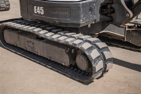 bobcat mini excavator rubber track|bobcat excavator track replacement.